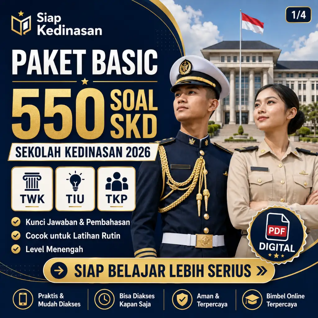 Preview BASIC – 550 Soal SKD 2026