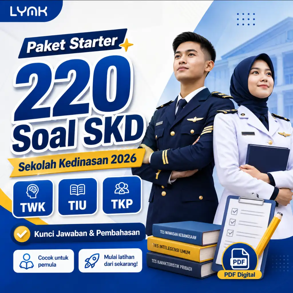 Preview STARTER – 220 Soal SKD 2026