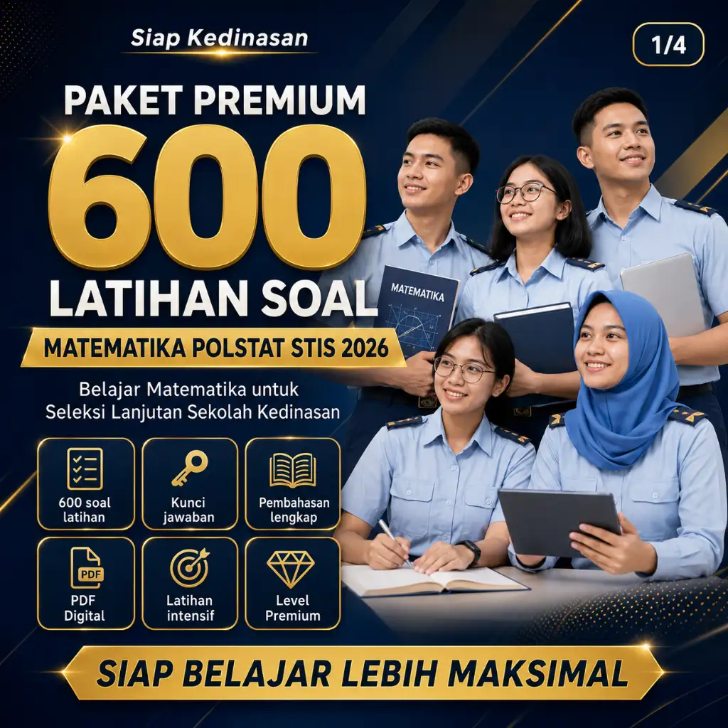 Preview Paket Premium – 600 Latihan Soal
